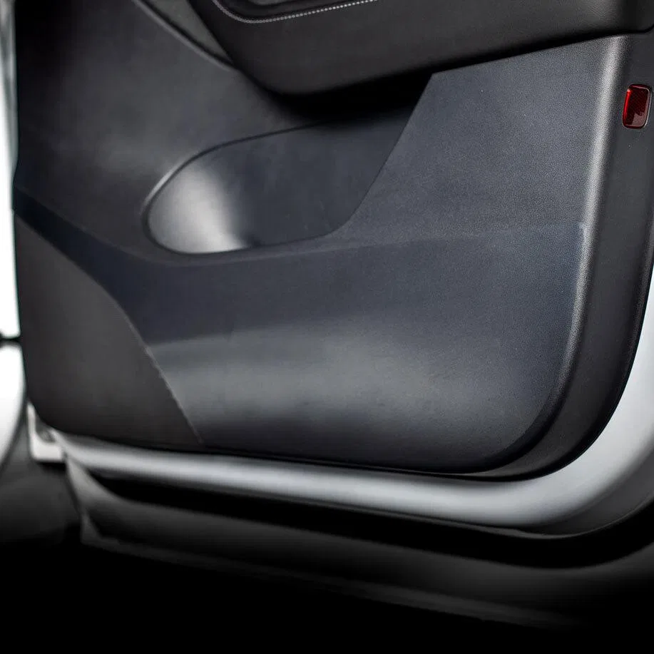 TB-PPF-Y-FULLDOOR – TESBROS Protective Film, Direct Fit Protection For Driver/ Passenger Side Front/ Rear Door Kicker...
